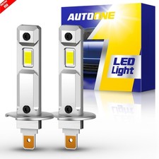 H1 LED Headlight Bulbs Conversion Kit Hi/Low ...