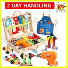 Kids Tool Set with Drill, Educational Montessori Toys for 3 Old Boys 44 Pcs ...