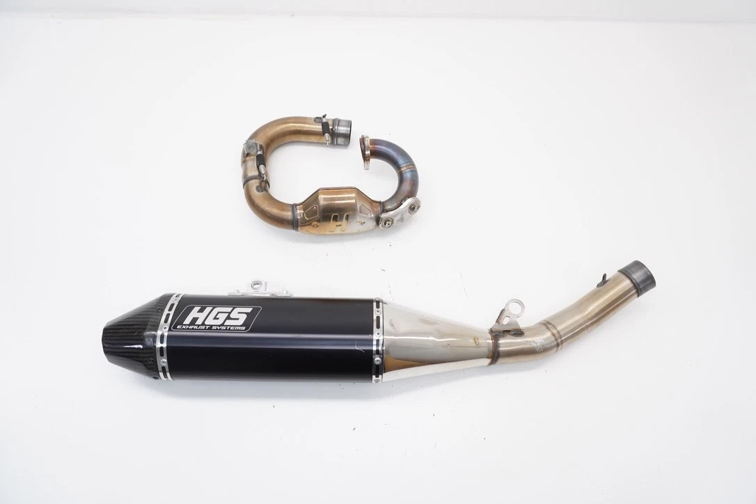 HGS フルエキ　YZ450F AKRAPOVIC】YAMAHA YZ450F 2023年モデル用エボリューション