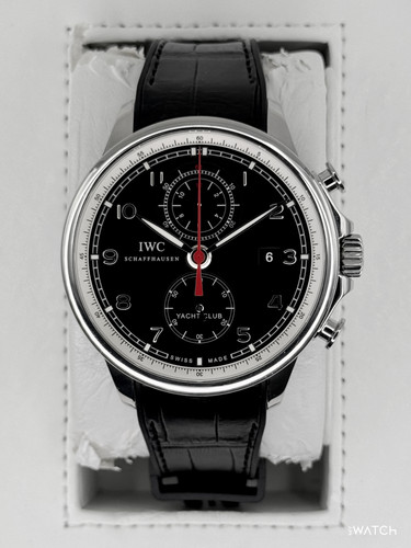 2011 IWC Portuguese Chronograph 45mm IW390204 Stainless Steel ...