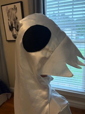 Kids Costume Ghost Cape Pip and Bean Size 12-13 Excellent Preowned Condition