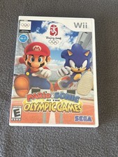 Nintendo WII Mario & Sonic at the Olympic Games With Manual