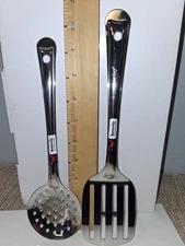 Butterfly Stainless Steel Ladle Rice Spoon / Rice server /set of 2 Jhara slisher