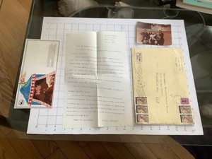 MARIONETTE & PUPPET related: letter, photo, IRAN PUPPETS w ad brochure/paper