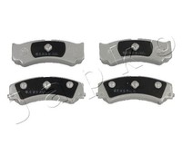 Bremsbelagsatz Scheibenbremse Japko 50697 FüR Daihatsu Charade 3 G100 G101 G102