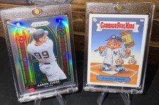 🔥Aaron Judge⭐️Stained Glass🚀Silver Prizm⭐️GPK Judging Judge🔥NY Yankees🚀🔥