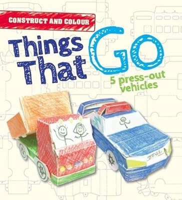 Construct and Colour: Things That Go, Kokoyu, Used; Good Book