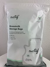 New Motif Medical Breast Milk Storage 8oz Bags 100 Count BPA-Free