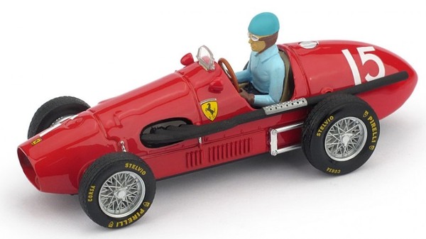 Brumm Ferrari 500F2 Alberto Ascari 1952 N.15 Winner British Gp W/Pilote 1:43-image