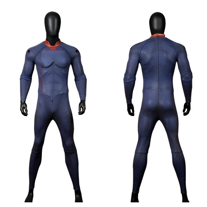 Conjunto completo de disfraces de The Boys Homelander conjunto body capa fiesta de Halloween nuevo Foto 4 de 4