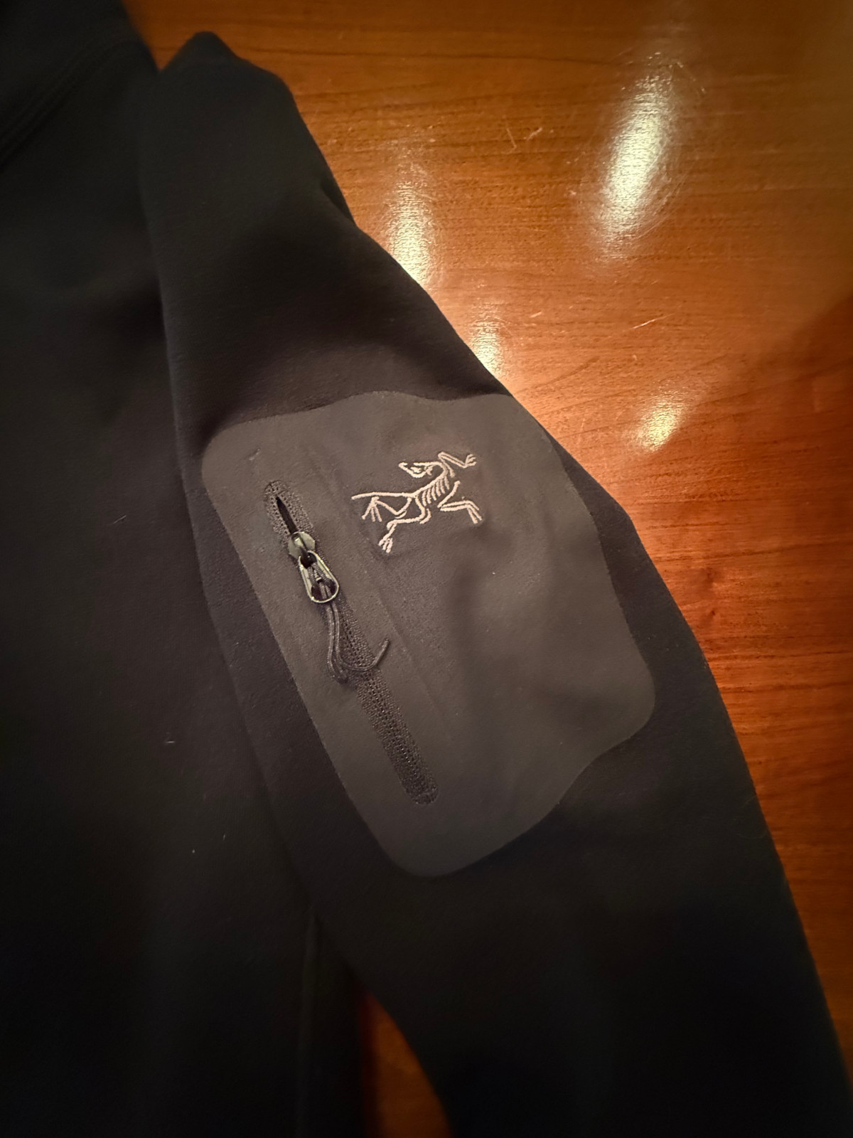 ARC'TERYX Women's Kyanite Zip Neck Base Layer Pullover Black Small thumbnail 3