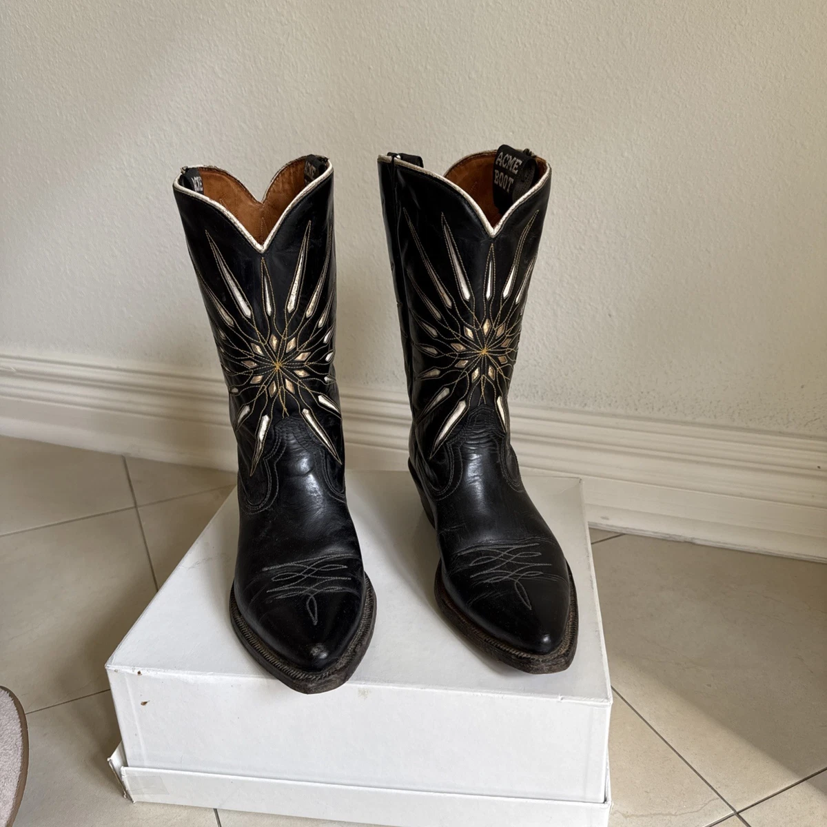 1950s-1960s ブーツ 44 1950s-1960s ブーツ 44 - Vintage Leather Shoes Women ROCK