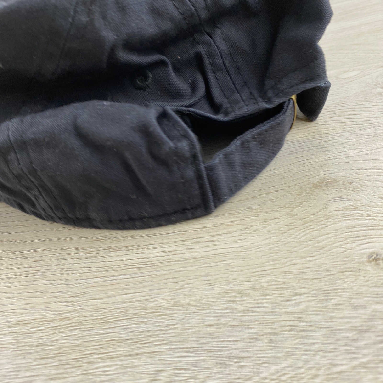 Vintage Solid Black Hat Universal Threads Adjusta… - image 6