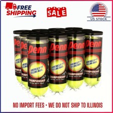 Penn Championship Extra Duty, High Altitude Tennis Balls 12 Cans, 36 Balls 