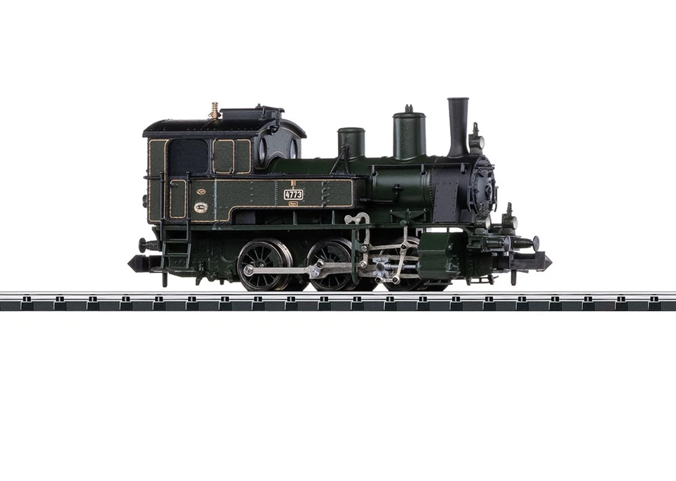 Minitrix / Trix N 16332 - Dampflokomotive Gattung R 3/3, Ep II, Digital Neuware - Bild 1 von 1