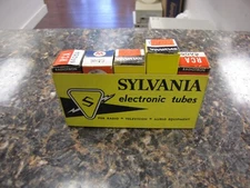 Lot of (5) Vintage Various Makes/Models of Electron Tubes - JG38