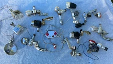 Vintage Bicycle Part Huge Lot Soubitez Generators Lights Enwell Panasonic Rampar