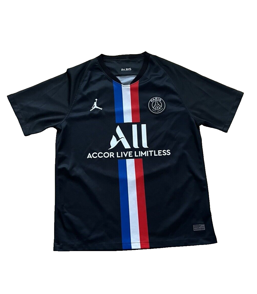 Nike Air Jordan Paris Saint Germain Fourth Futbol Soccer Jersey #7