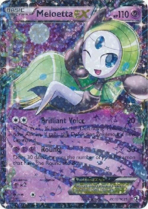 Meloetta Ex Pokémon TCG Cards for sale | eBay