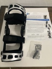  ISO Preferred OA Dual Upright ROM Hinge Knee Brace ISO-KN220R Small, Right NEW