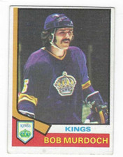 1974-75 TOPPS BOB MURDOCH #194 LOS ANGELES KINGS