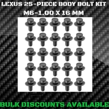 2002-2010 Lexus SC430 Hood Fender Splash Shield Door Trunk Bumper BODY BOLTS OEM