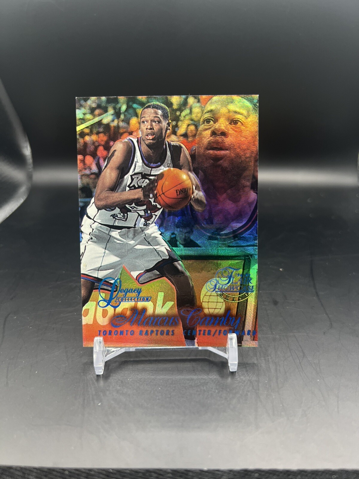 1996-97 Flair Showcase Marcus Camby Legacy Coll Row 1 Rookie Card #49; 1/150