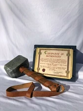 The Bronze Armory Mjolnir Hammer of Thor Prop Replica w/COA - Nordk Lore 