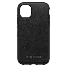 OtterBox Symmetry for Apple iPhone Pick Model - Black Leather Texture