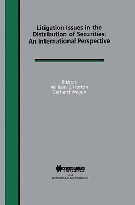 William G. Hort Litigation Issues in Distribution of Secu (Hardback) (UK IMPORT)