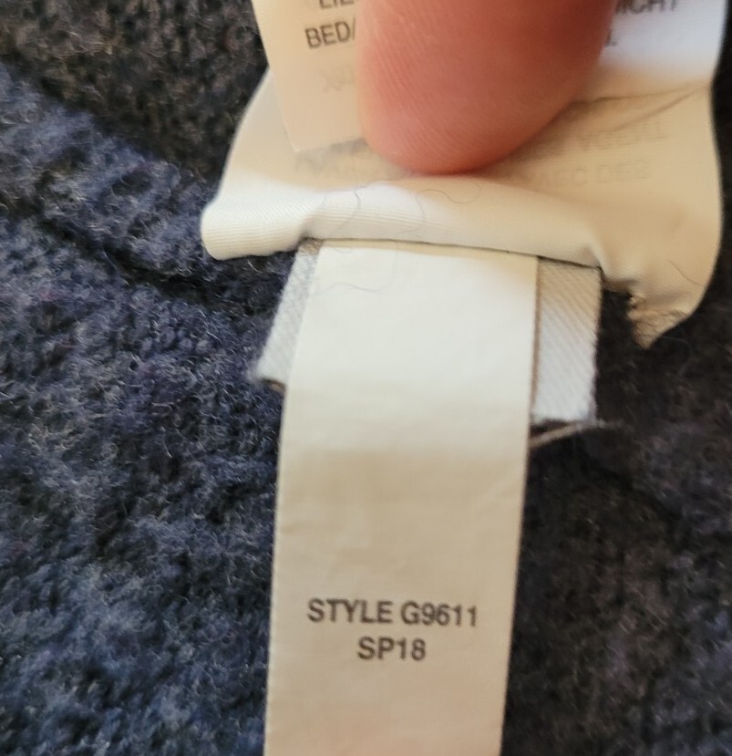 Madewell Open Front Patch Pockets Wool Alpaca Ble… - image 13