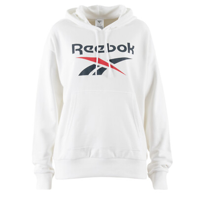 REEBOK Damen Kapuzenpullover GI6700 RI BL French Terry Hoody Weiß / M / Hoodie