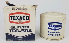 Vintage Texaco Oil Filter Tfc-504 Advertisement Display W Box Man Cave Vintage Texaco Oil Filter Tfc-504 Advertisement Display W Box Man Cave