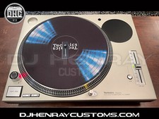 Original OEM Silver Technics SL1200 mk5 Phase ready removeable tone arm DHCplate