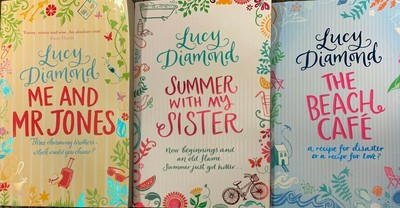 Collection of  3 books by Lucy Diamond - Me and Mr Jones, The Beach Cafe, Summer