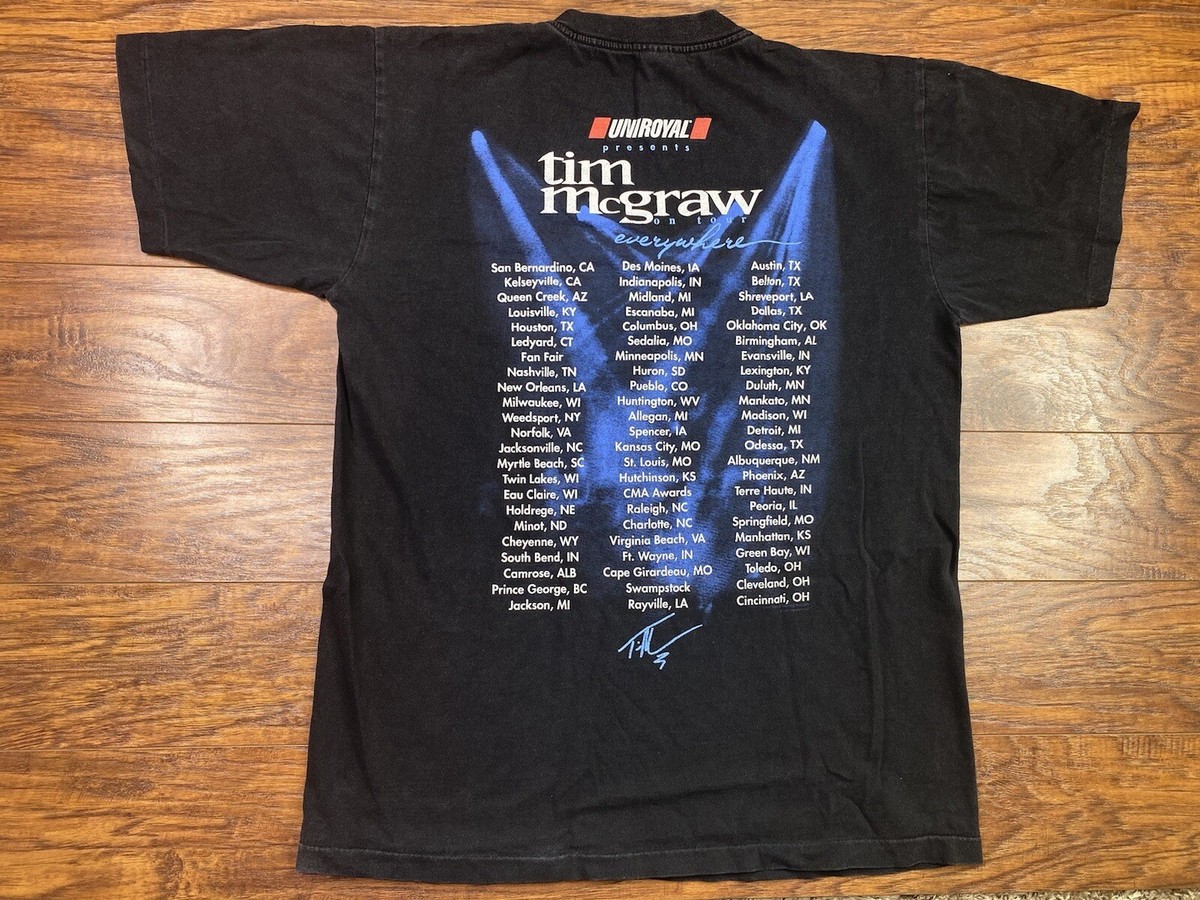 90s TIM MCGRAW ツアー　Tシャツ 90s TIM MCGRAW ツアー Tシャツ Vintage 90s Tim McGraw