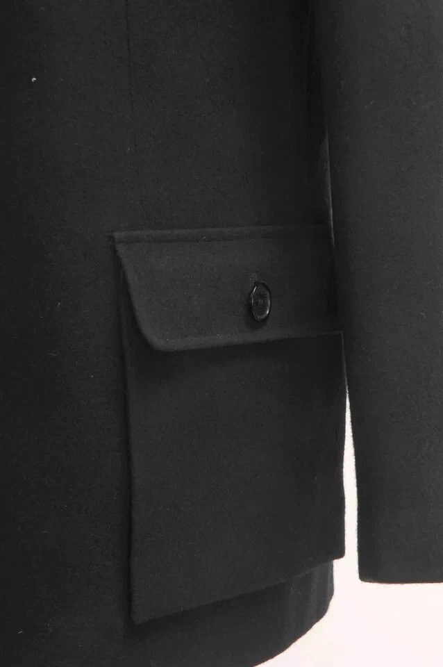 LO ÚLTIMO Traje Chino Tradicional Lana Zhongshan Estilo Vintage Boda Chaqueta + Pantalones Foto 4 de 4