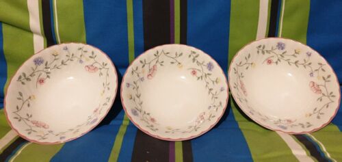 Johnson Brothers Summer Chintz 15.5 cm Dessert, Fruit or Cereal Bowls x 3 - Picture 1 of 4