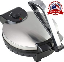 Maquina Para Hacer Tortillas De Harina Electrica Quesadillas Maker Antiadherente