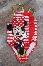 Disney Girls Size 3T Swim Suit Bathing Suit Minnie Mouse EUC