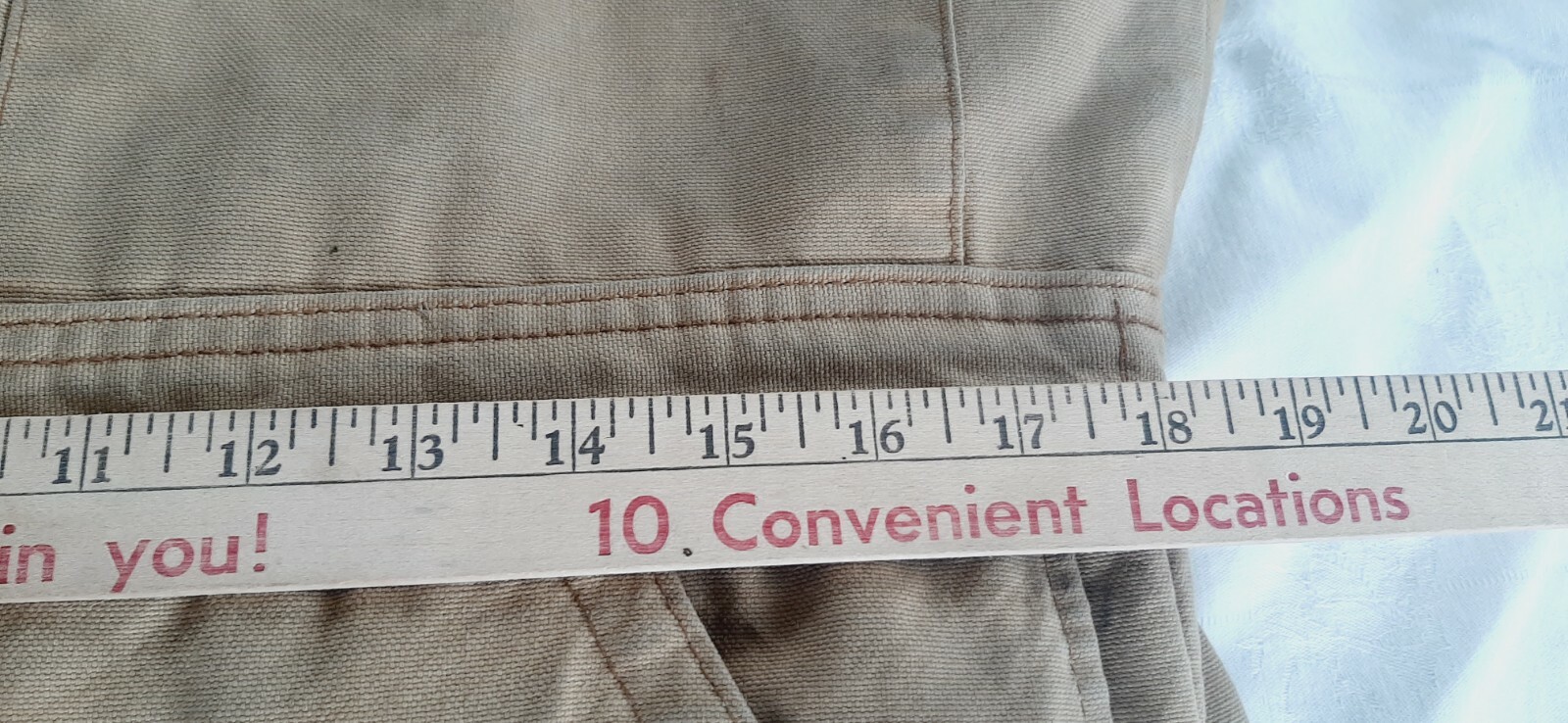Vintage Distressed DICKIES Insulated Cotton Duck Coveralls Jumpsuit Sz 46-48 XL image 5