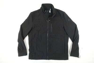 CALVIN KLEIN CK CM903910 BLACK MEDIUM INFINITE STRETCH SOFT SHELL JACKET MENS 