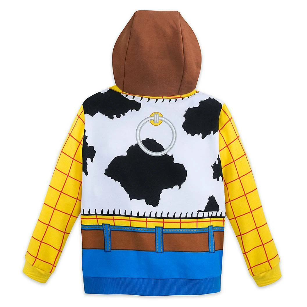 Disney Parks Toy Story Woody Zippered Hoodie Jacket Adult Medium EUC