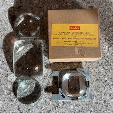 Kodak Cavalcade Carousel Slide Projector Lens  Other Glass Lenses Lot Excellent
