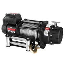Warrior Winches T1000-100 Elite Combat 10000 lbs. Winch w/ Steel Cable New
