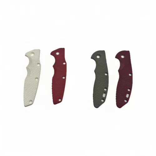 Rick Hinderer OEM G-10 Scales XM 18 3.5 1 Red, 1 OD Green; Eklipse 1 White 1 Red