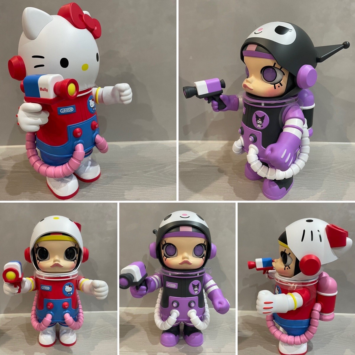 POP MART MEGA Space Molly 400% Sanrio Series – Kuromi