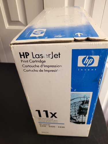 Genuine HP 11X Black Toner Cartridge Q6511X HP LaserJet 2410 2420 2430 - Afbeelding 3 van 6