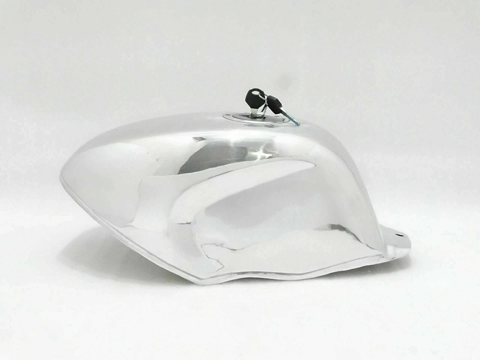 Yamaha YSR 50 80 YSR50 YSR80 aleación de aluminio gas combustible tanque gasolina + tapa Foto 2 de 4