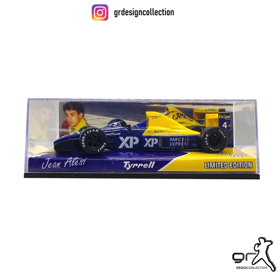 Jean Alesi - Tyrrell Ford 018 - F1 1989 / Altaya - IXO / 1:43 - Immagine 2 di 4
